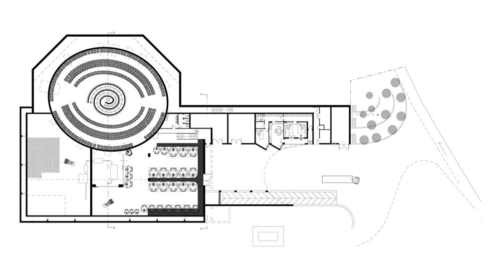 Bodega Castelbuono sotano