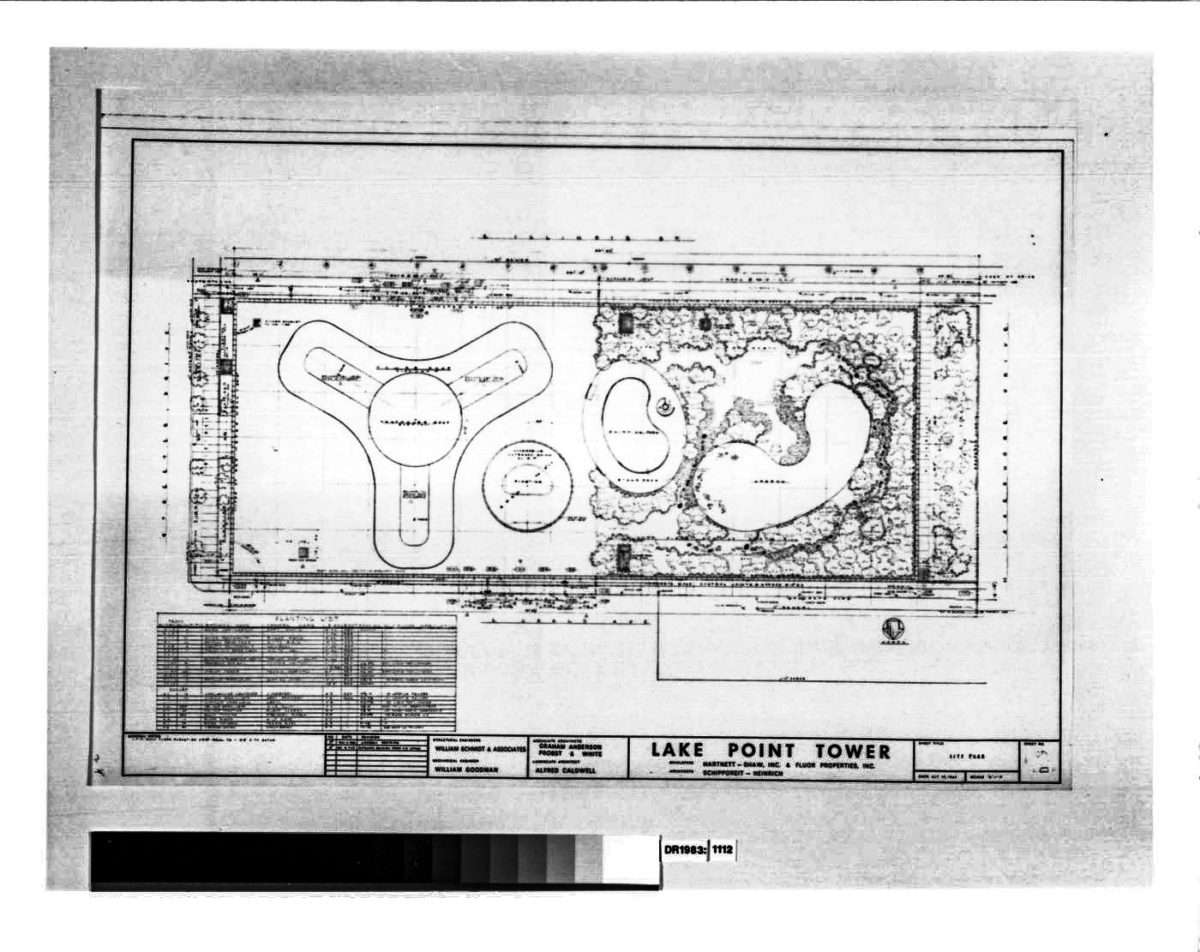 Lake Point Tower planta