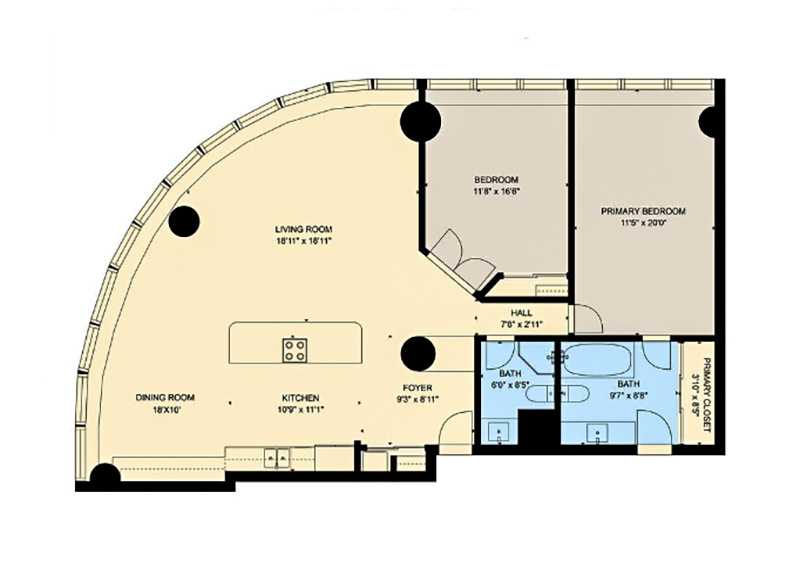 Lake Point Tower planta apart 2