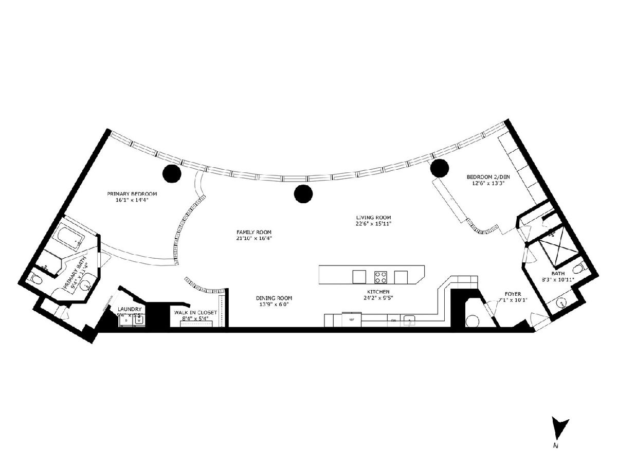 Lake Point Tower planta apart 6